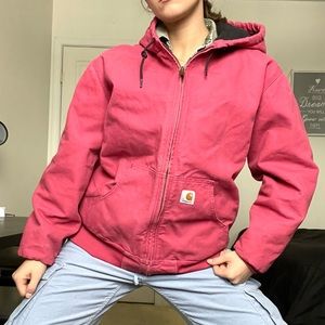 Vintage 2000s PINK CARHARTT Jacket - True Women’s Large- FANTASTIC condition💕💕